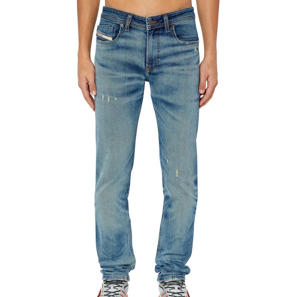 Diesel Jean Slim Bleu Délavé Homme Diesel 1979 Sleenker