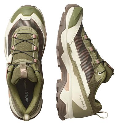 Chaussures Outdoor Salomon X Ultra 5 Kaki/Beige Femme