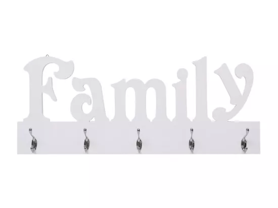 Porte-manteau mural FAMILY 74x29,5 cm