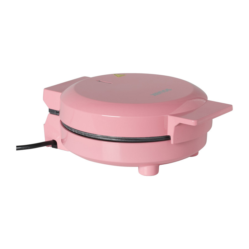 Wafelmaker - roze - ø19 cm