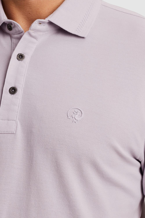 Cast Iron paarse heren polo