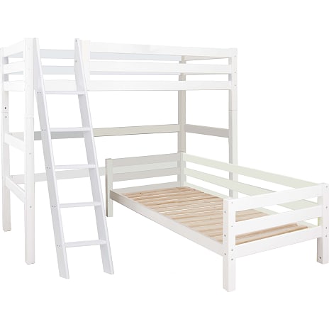Hoppekids ECO Luxury køjeseng med skrå stige 90x200 cm