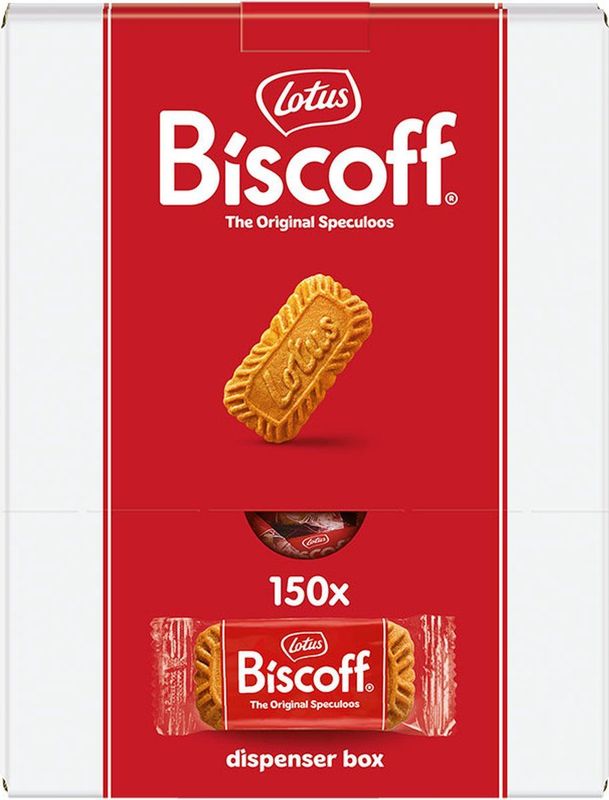 Lotus Biscoff speculoos 1STx150(x1) dispenser - 150 stuks