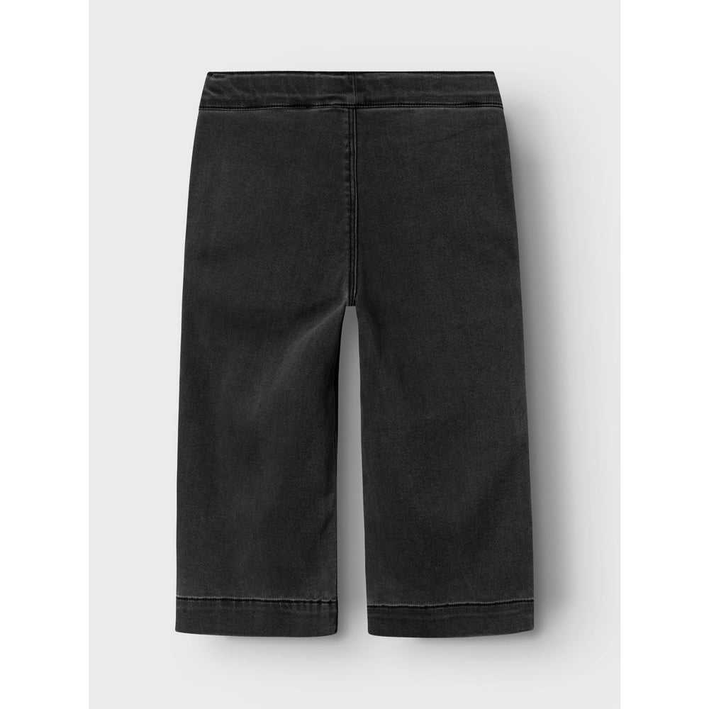 Køb Name It Black Denim Bella Wide Jeans Noos