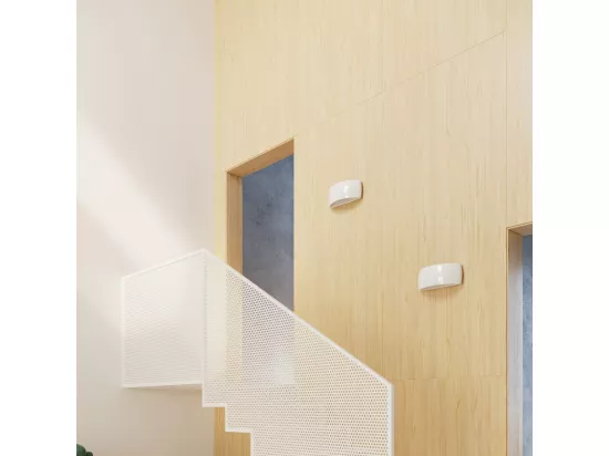 Sollux Lighting Pontius Applique murale haut et bas, blanc, 32 cm