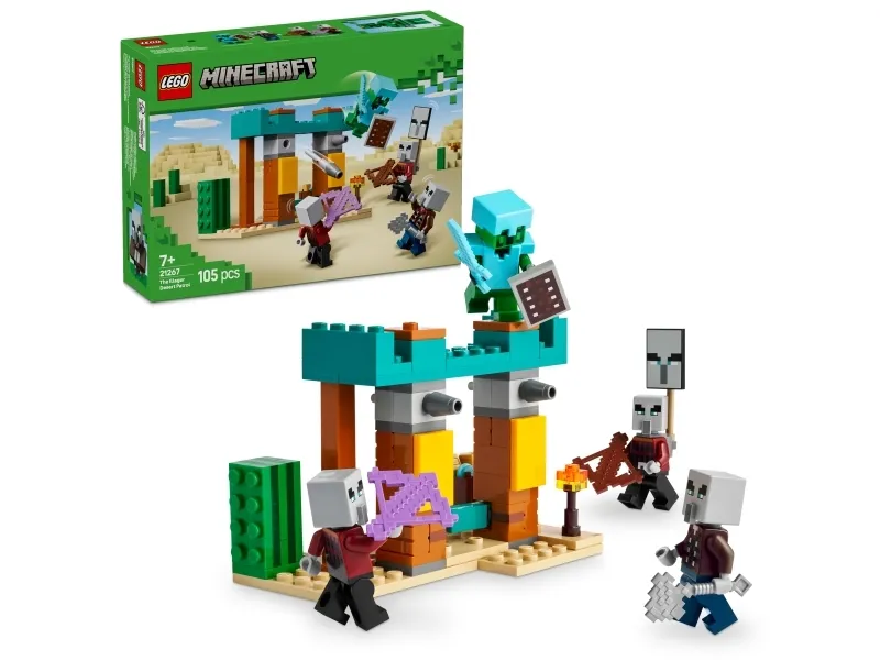 LEGO Minecraft 21267 Illager-ørkenpatruljen
