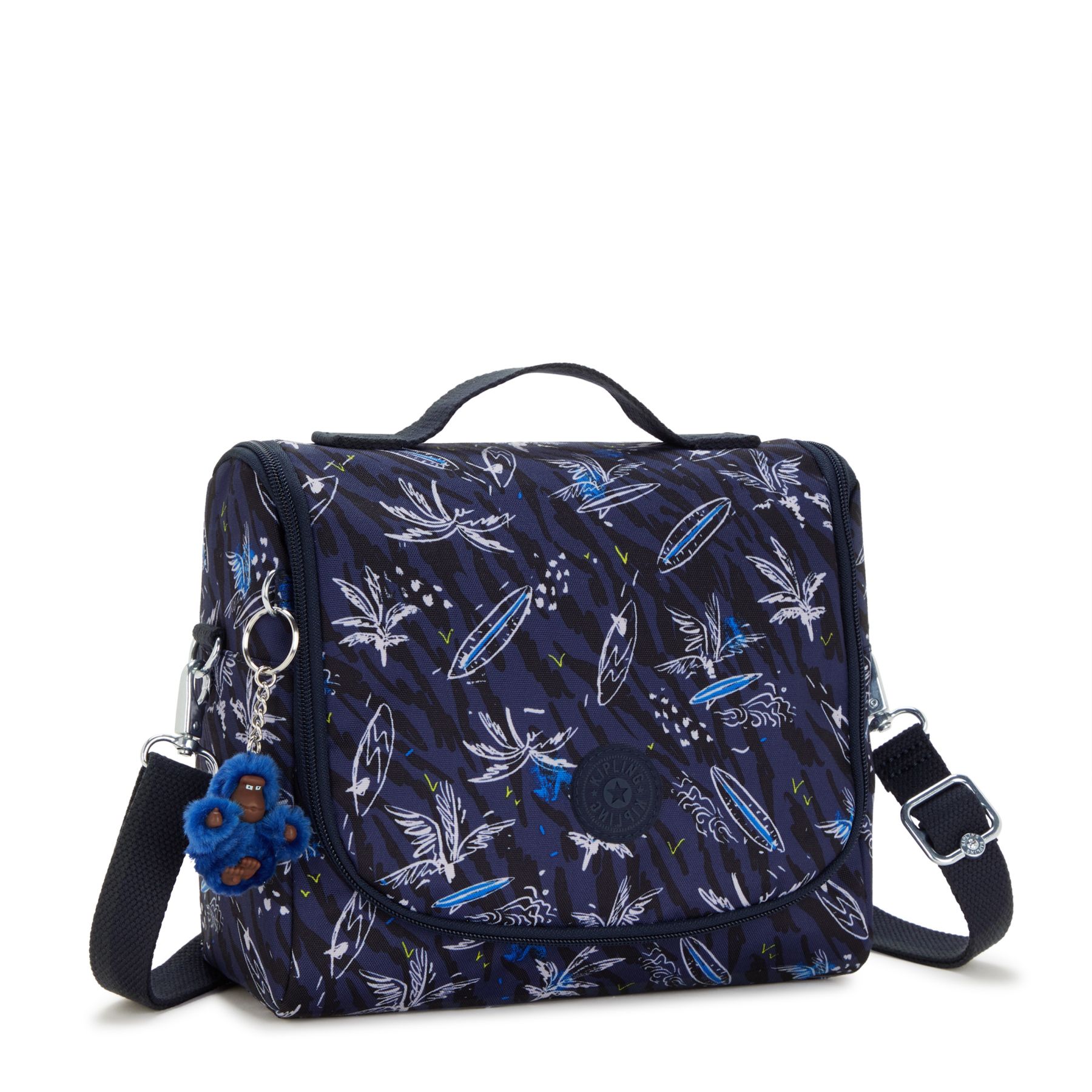 NEW KICHIROU Grand Sac Repas Isotherme avec Manchon pour Valise - Surf Sea Print