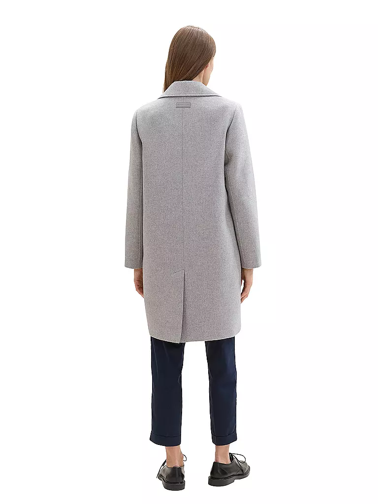 TOM TAILOR Mantel grau