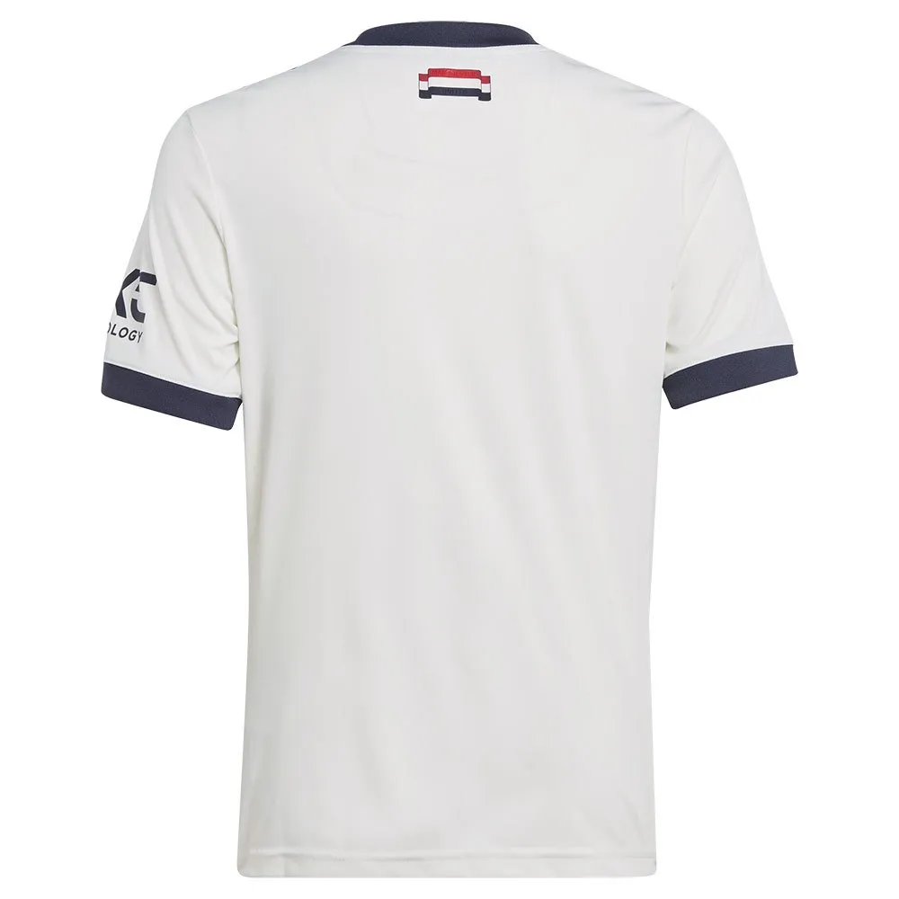adidas Manchester United 24/25 3 Stripes Junior-Kurzarm-T-Shirt