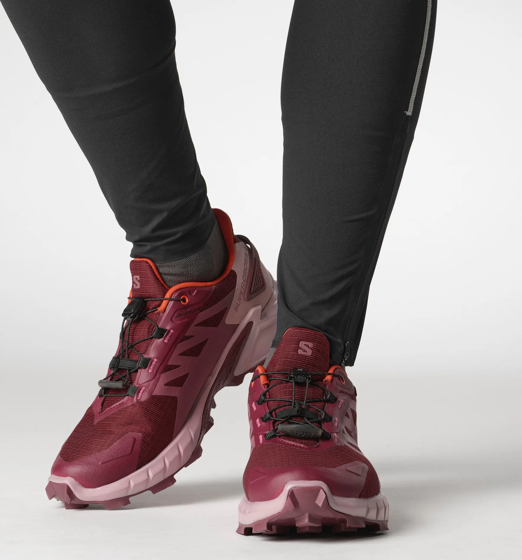 Salomon Supercross 4 Gore-Tex Tawny Port / Deauville Mauve / Cherry Tomato