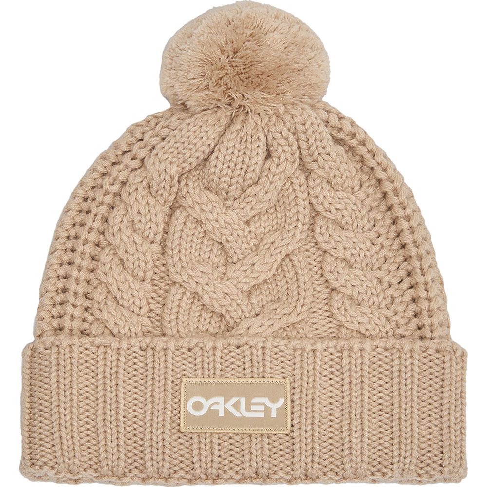 Oakley HARPER POM - Bonnet Femme humus