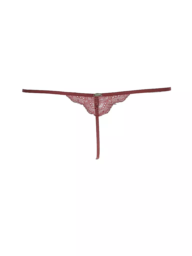 CALVIN KLEIN String red  dunkelrot