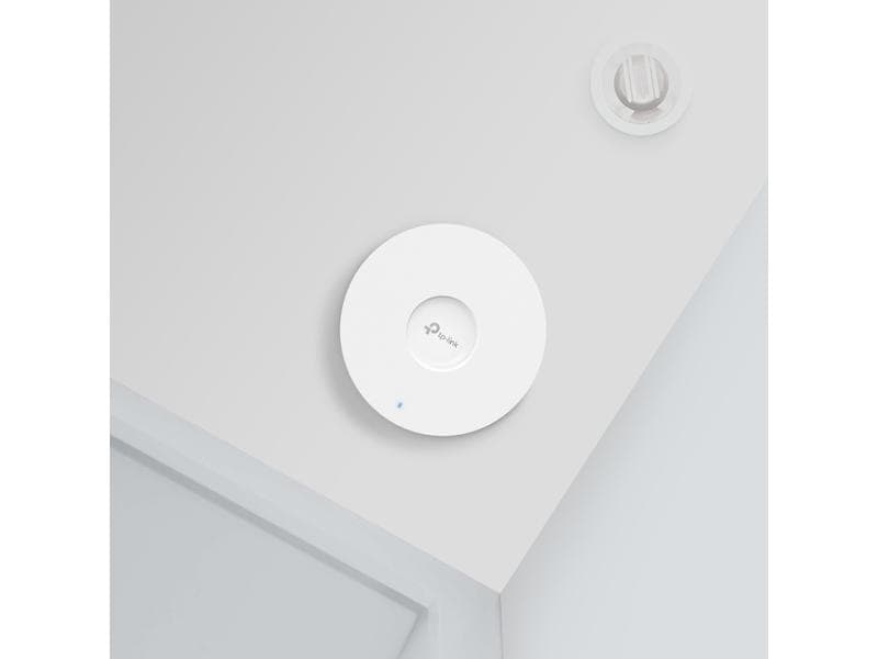 TP-Link Mesh Access Point Omada WiFi 6 Access Point EAP650 AX3000 Dual-Band WiFi 6 Accesspoint zur Deckenmontage