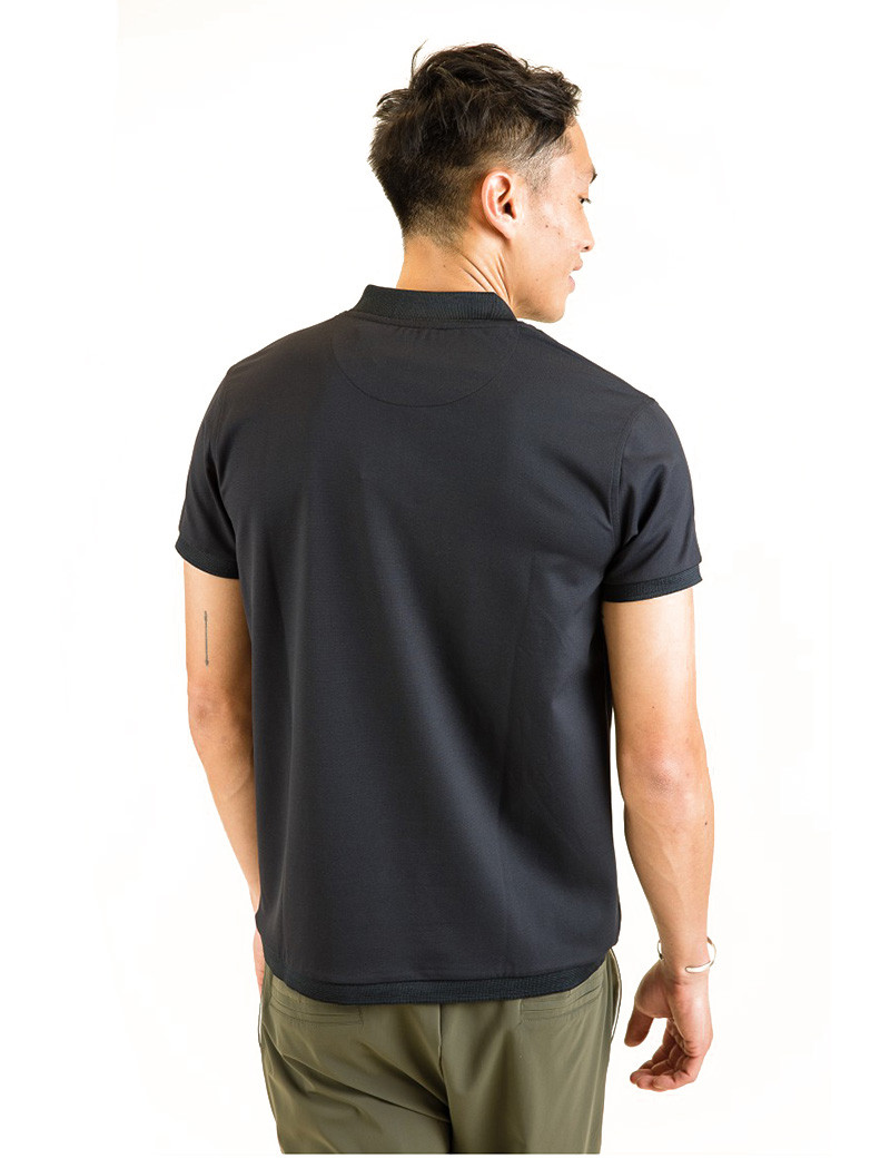 HBT CASTEL POLO HOMME NOIR