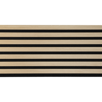 Lattenwand Decowall Acoustic natuur eiken 260x30cm,2 stuks (1.56m2)