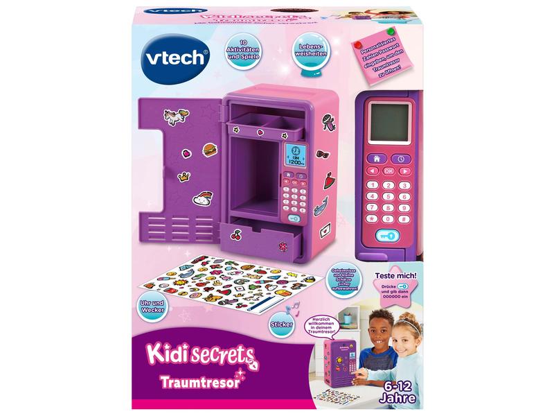 Vtech Kidisecrets Traumtresor -DE- Spielzeug-Tresor mit diversen Aktivitäten und Spielen