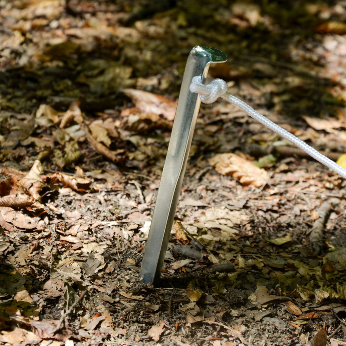 AMANKA 10 stalen V-profiel tentharingen