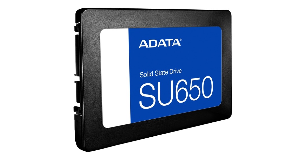 ADATAUltimate SU650 2 TB SSD  (Zwart, 3D NAND, SATA 6Gb/s)