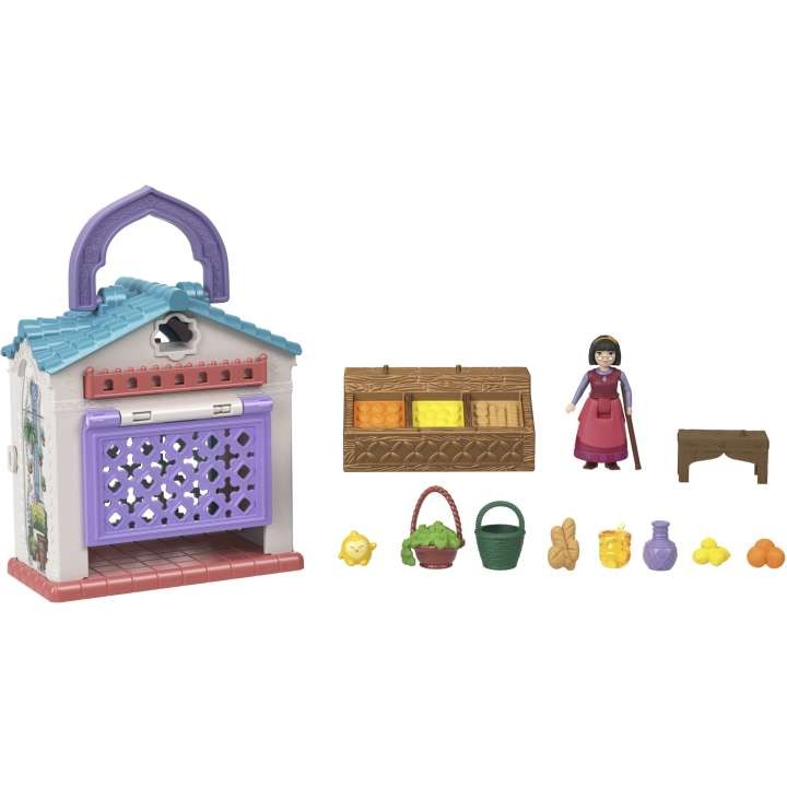 Disney Ønsket - Mini Dukke legesæt - Dahlia’s Rosas Markedsplads