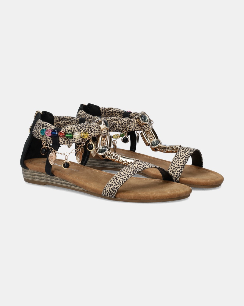 Dolcis Sandalen  - zwart