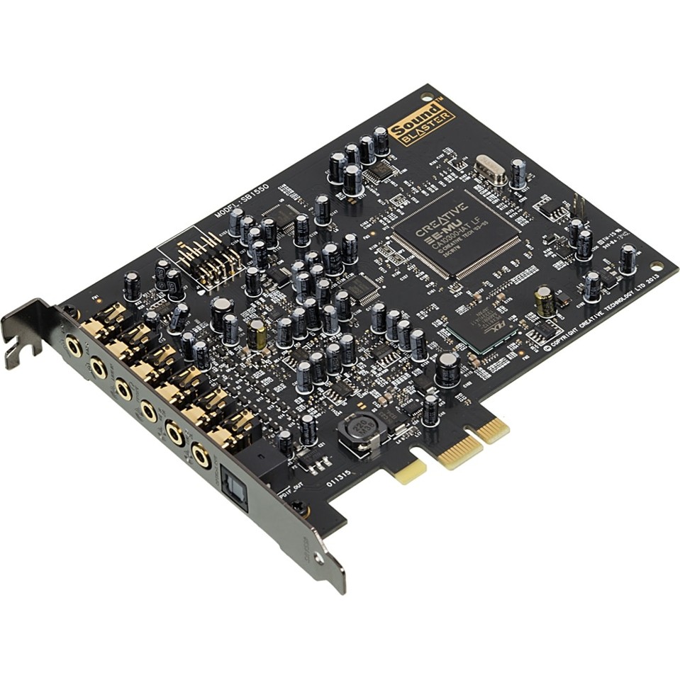 Creative - Sound Blaster Audigy RX PCIe lydkort