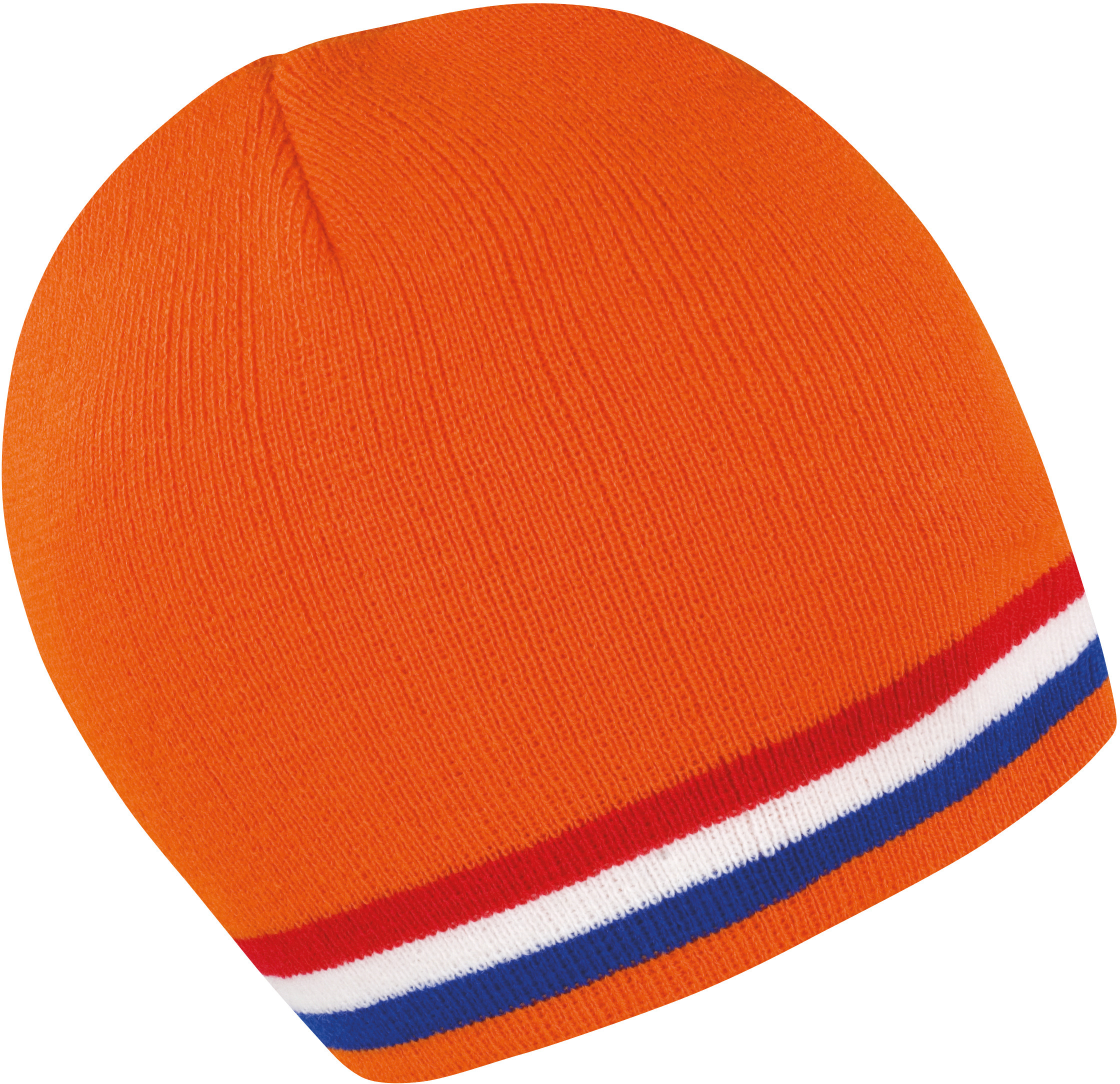 Result R368X - Bonnet Tricoté en Acrylique à Rayures Élégantes