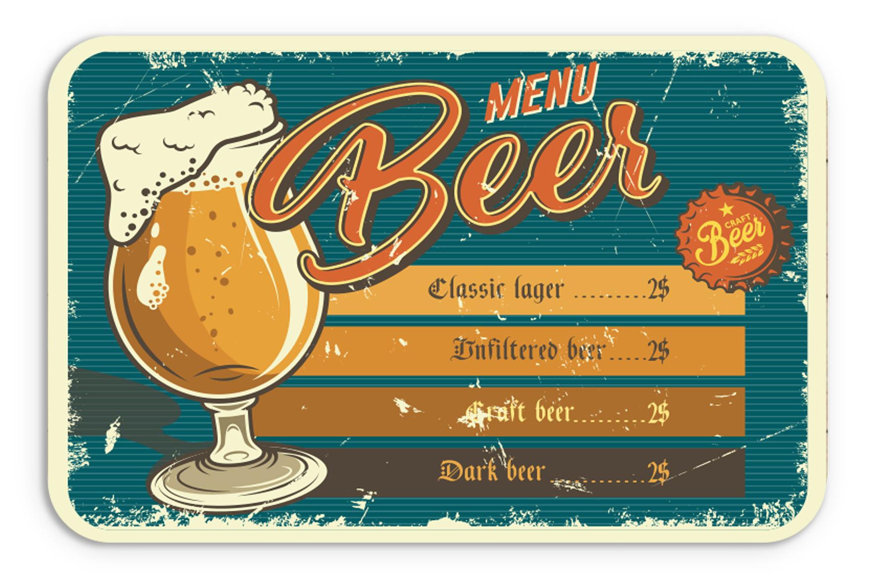 SET DE TABLE BEER
