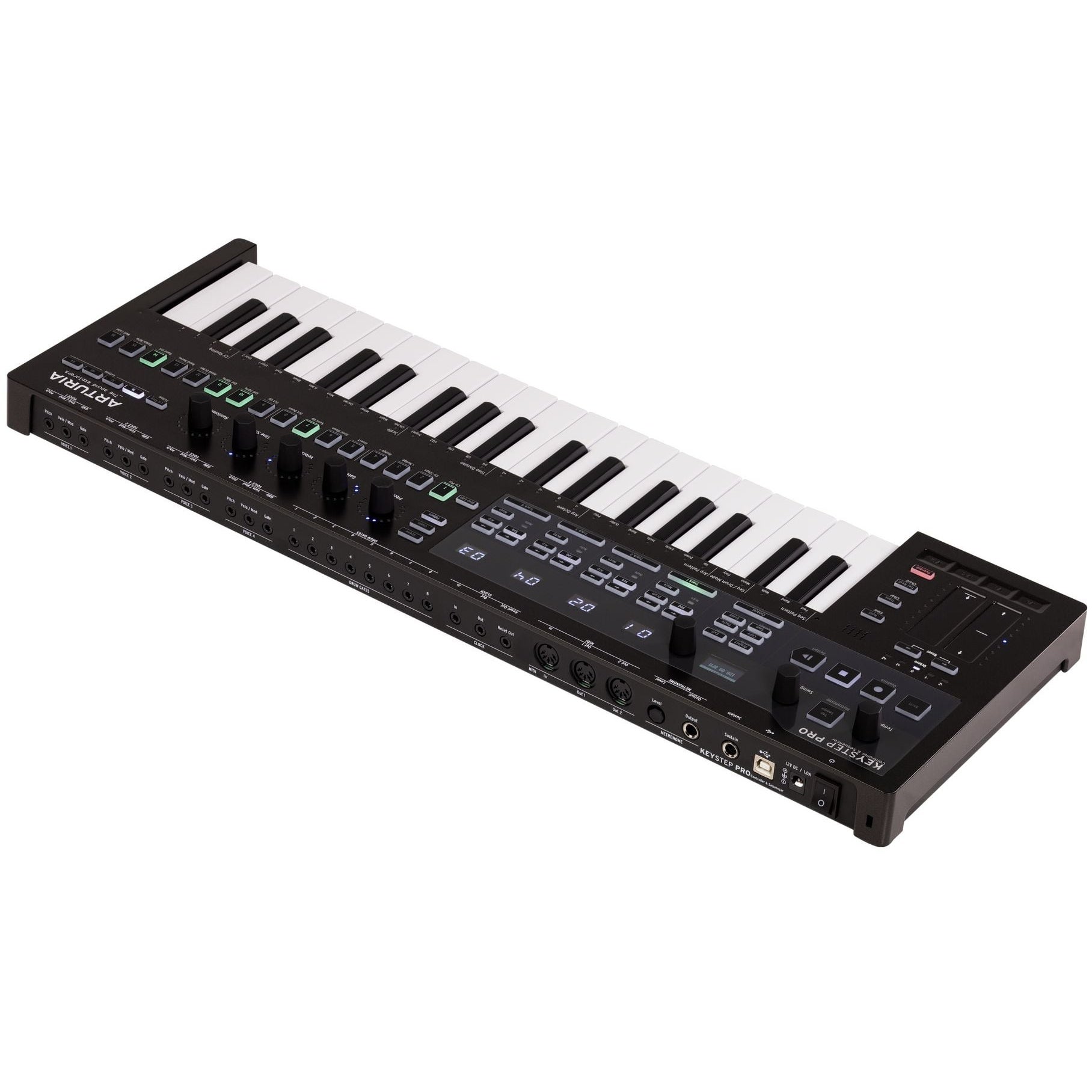 Arturia KeyStep Pro Chroma MIDI keyboard en sequencer