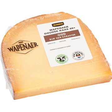 Wapenaer Goudse Kaas Oud 48+ Stuk ca. 386 g