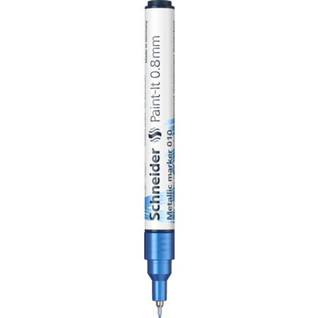 Schneider Paint-It 010 0.8 mm Metallicmarker - blue metallic - 0.8 mm