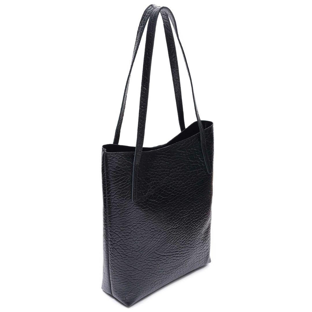 Nunoo Small Fleur | leren Shopper