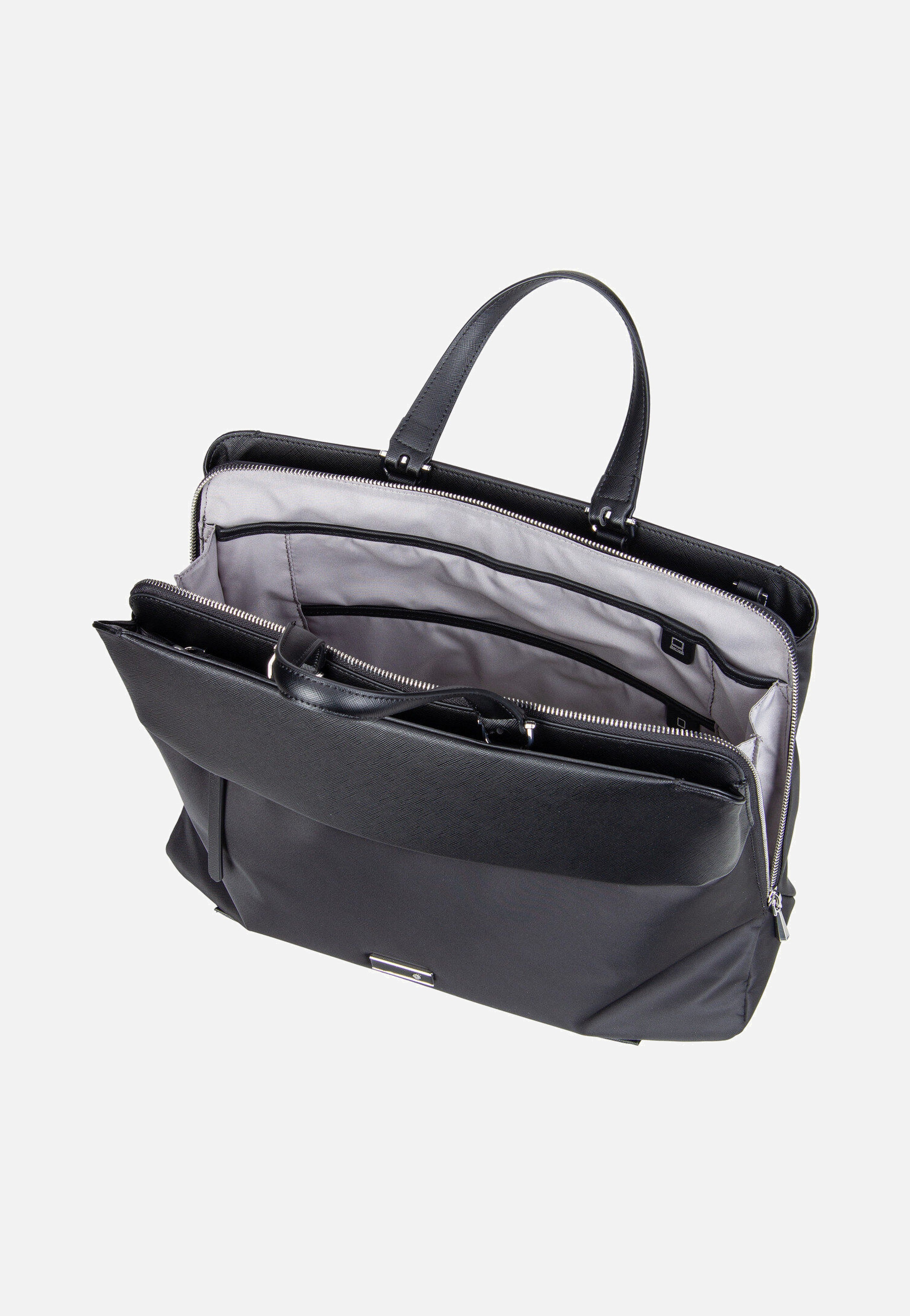 Zalia 3.0 Bailhandle 3 Comp 14.1'' Black - Aktentasche