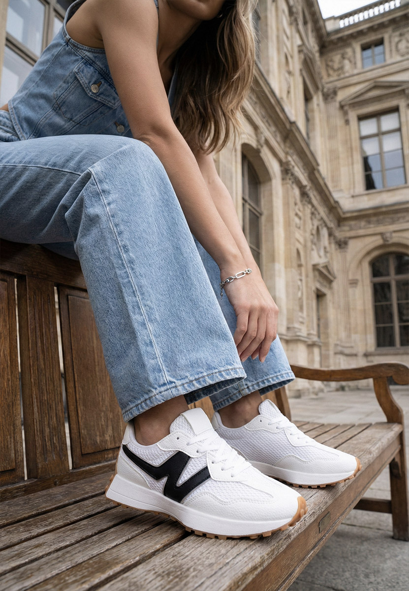 Baskets pour femme blancs Arkana V2