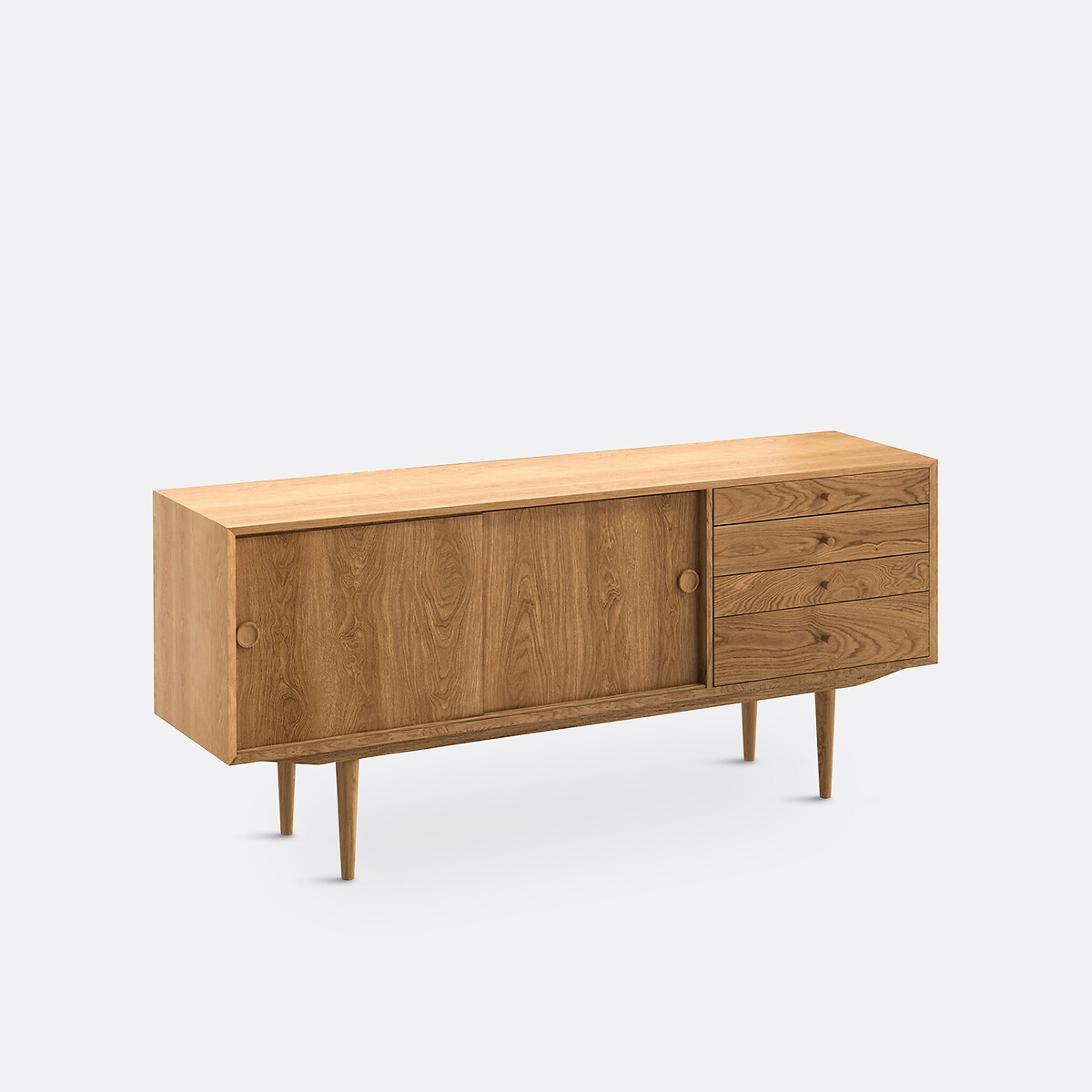 LA REDOUTE INTERIEURS<br>Móvel buffet vintage, 2 portas, 4 gavetas, Quilda