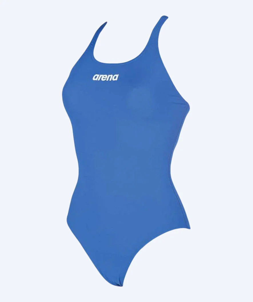Arena badedragt til piger - Solid Swim Pro - Lyseblå