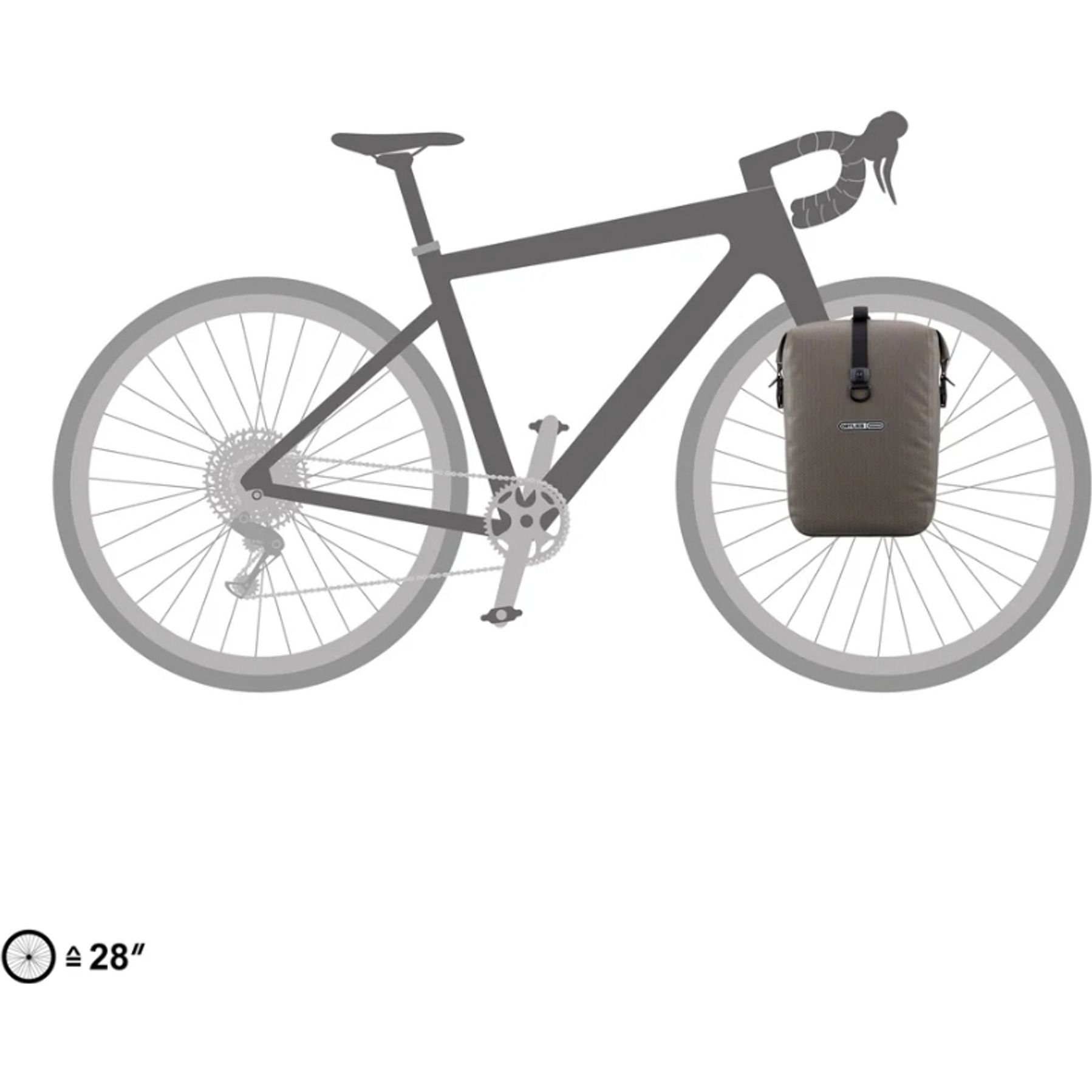 Ortlieb Gravel-Pack Enkele Fietstas