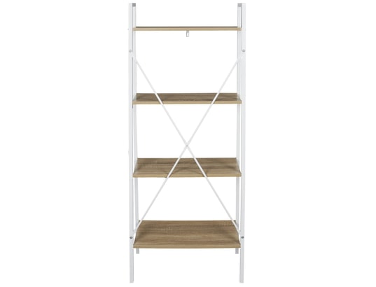 THE HOME DECO FACTORY - Etagère en bois et métal 60 x 32.5 x 148 cm nina