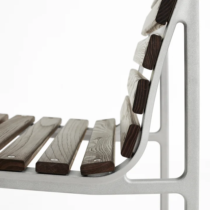 HAY - Traverse Outdoor Stuhl, Aluminium / Esche geölt