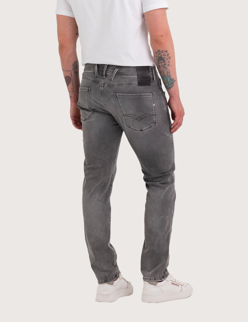 REPLAY JEAN HOMME SLIM ANBASS GRIS MEDIUM 07B