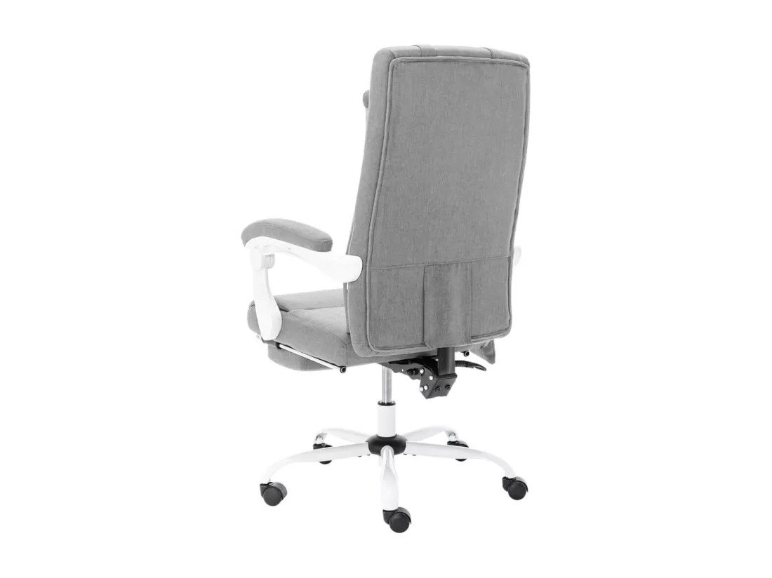 Prolenta Premium - Chaise de bureau de massage Gris Tissu