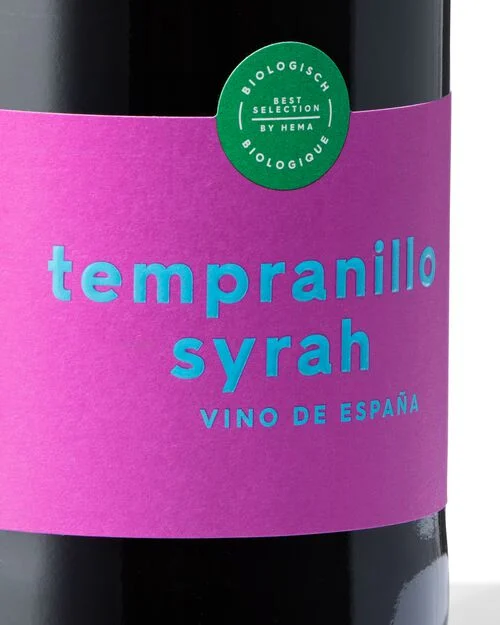 vin de table tempranillo syrah 0,75L