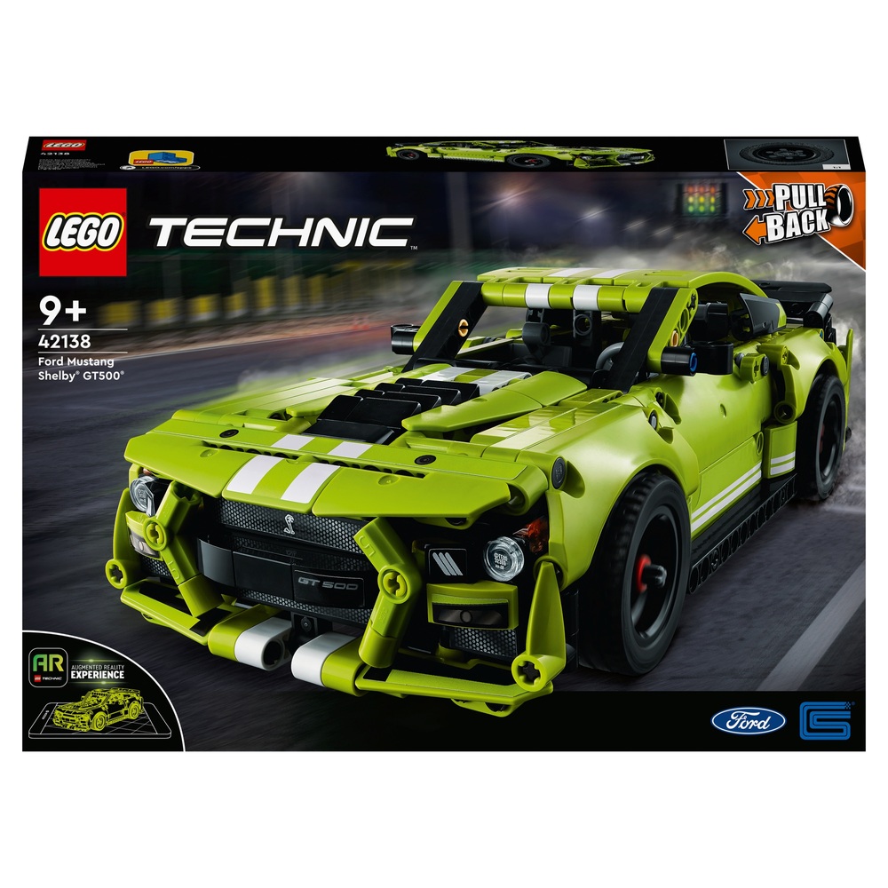 LEGO Technic 42138 Ford Mustang Shelby GT500 AR Rennwagen Spielzeug