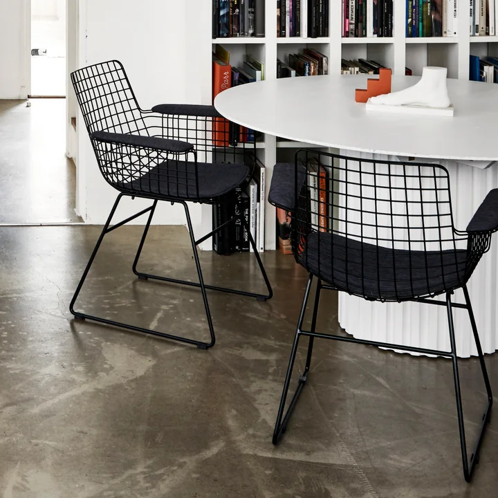HKliving - Polster für Wire Arm Chair, sand
