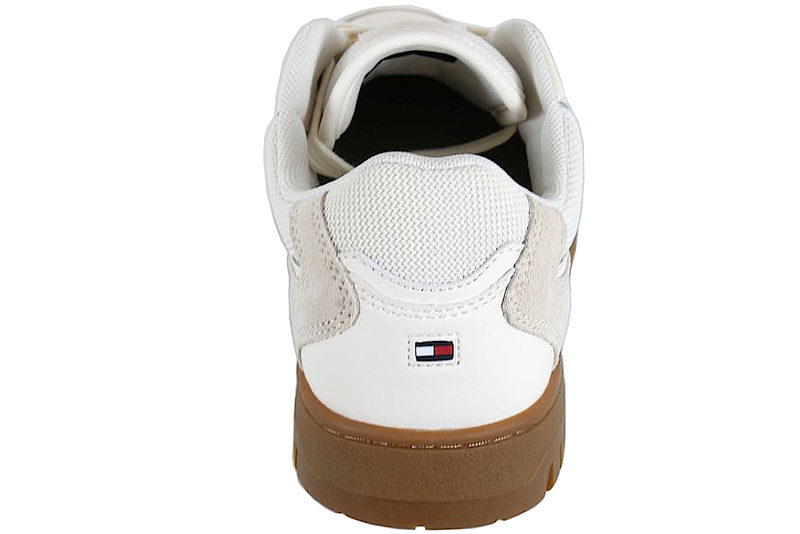 TOMMY HILFIGER - TH BASKET CORE LTH MIX ESS WHITE