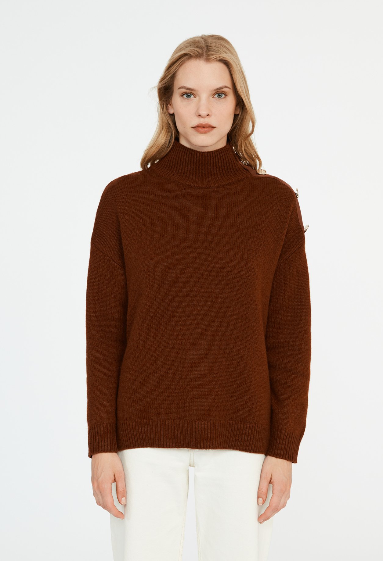 Pull oversize laine
