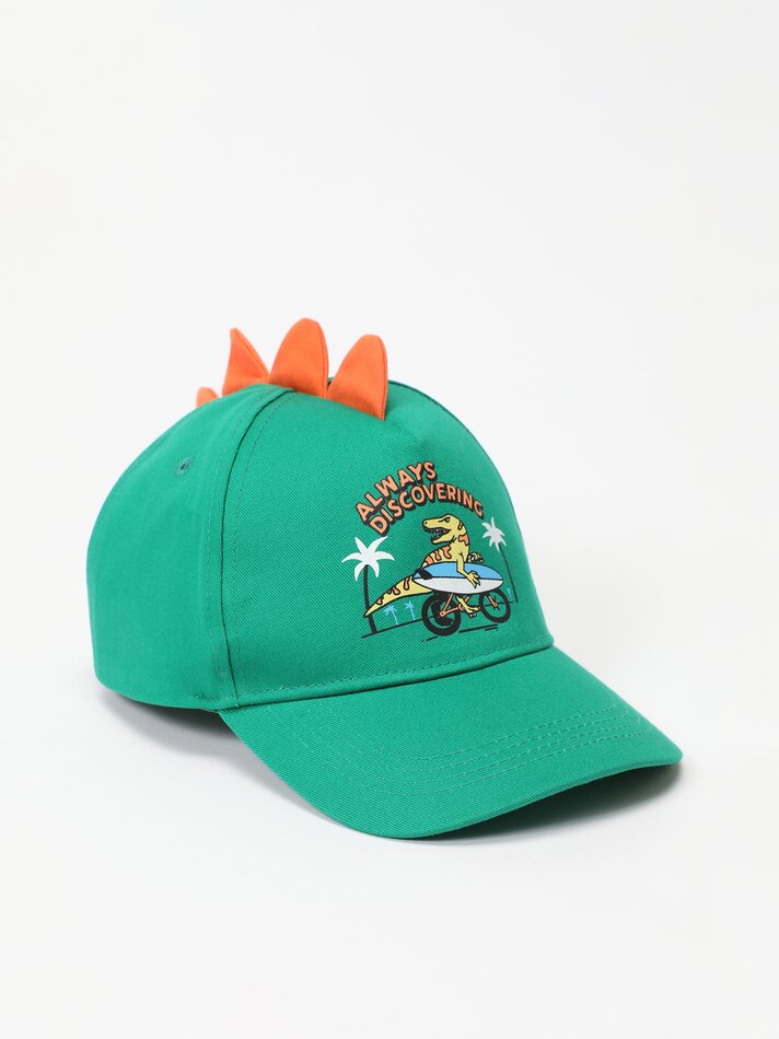 Boné de Dinossauro - Verde