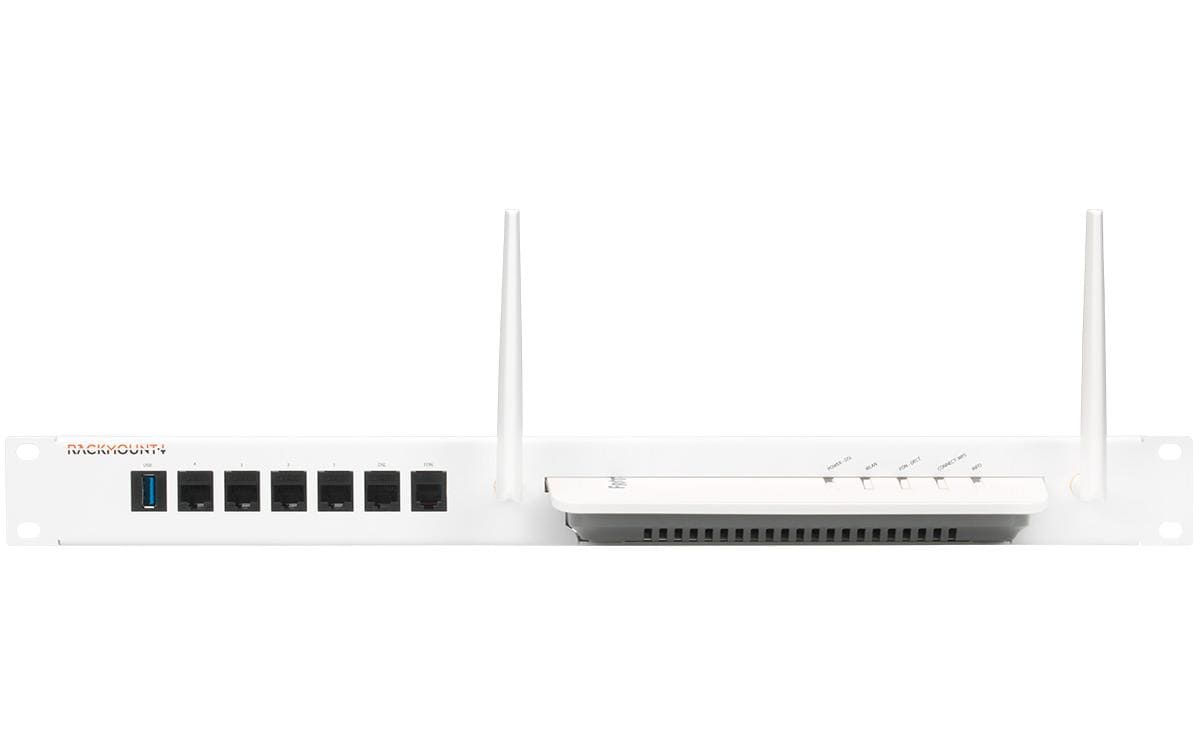 Rackmount Kit RM-FB-T2 für FritzBox 5530, 6850 LTE, 7530(AX)<br>Rackmount.IT RM-FB-T2 - Rack – weiss