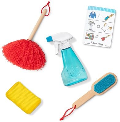 Melissa & Doug Deluxe Sparkle & Shine Rengjøringssett 11 Deler