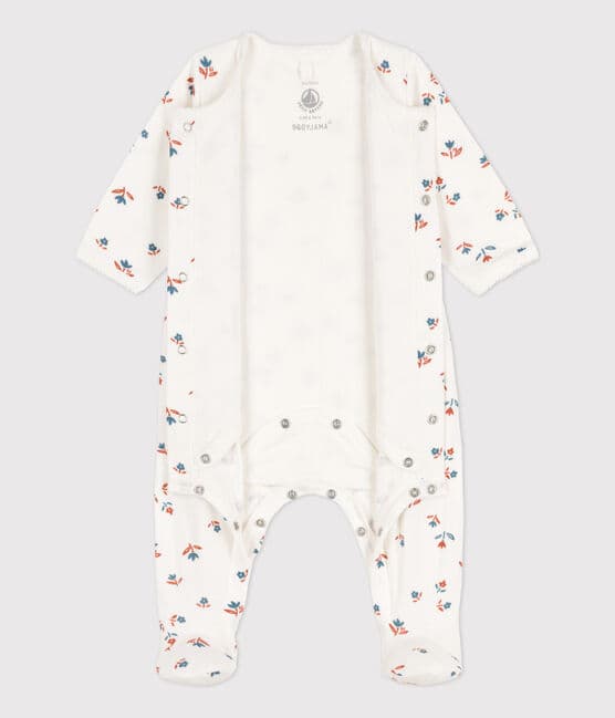 Bodyjama fleur bébé en tubique