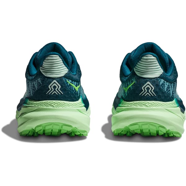 Chaussure trail HOKA ONE ONE CHALLENGER 7 W OCEAN MIST / LIME GLOW